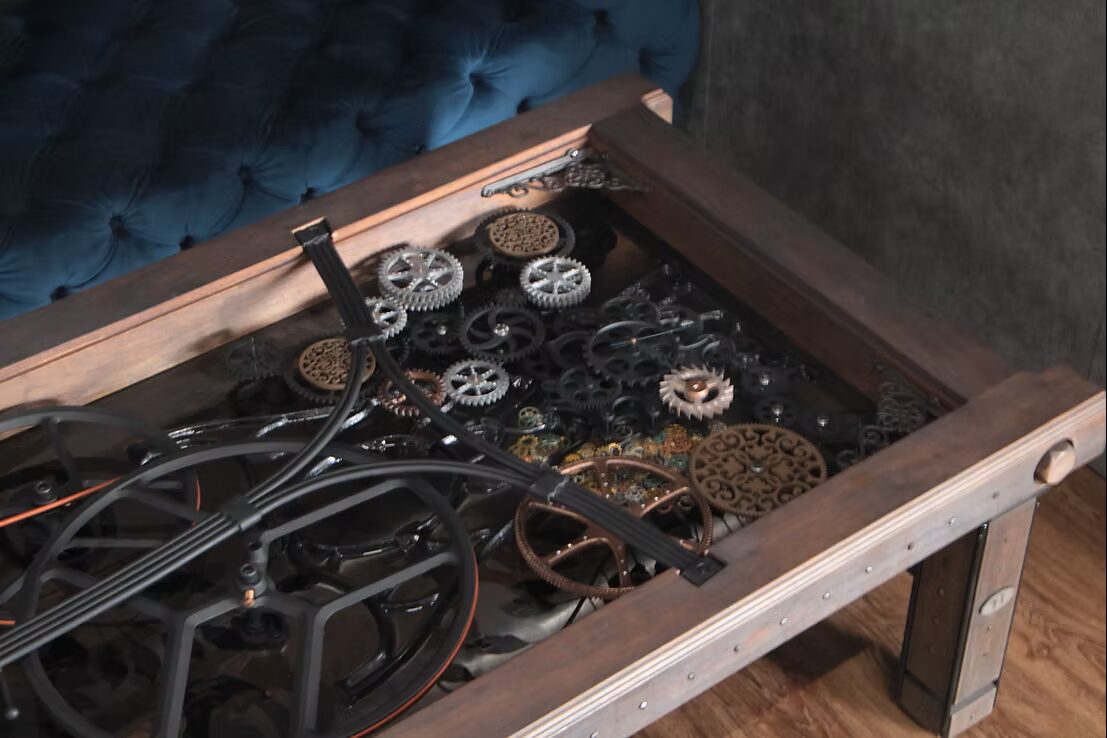 歯車テーブル作品